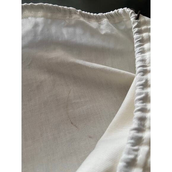 KATE SPADE 17"x17" White Dust Bag w/Logo Print - Picture 5 of 7